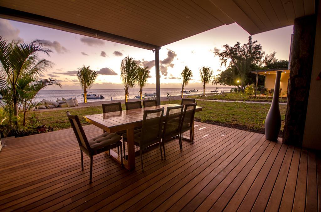 L'Escale 3 Bedrooms Sea View And Beachfront Suite By Dream Escapes Tamarin Eksteriør bilde